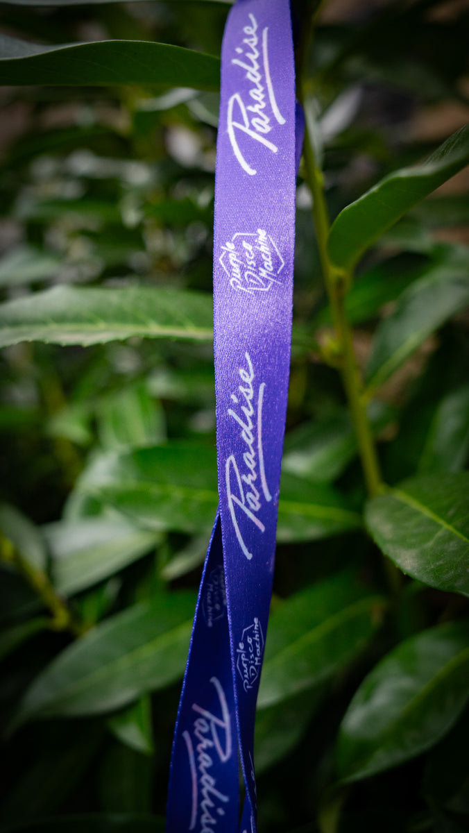 The PARADISE Keychain – Purple Disco Store