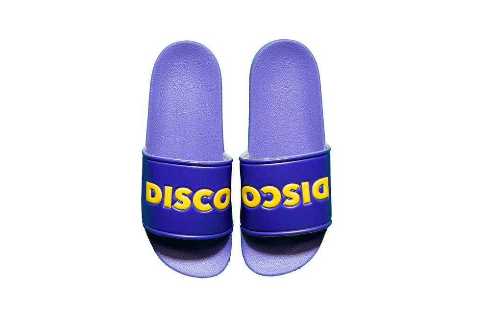 
                  
                    Purple Disco Slides
                  
                