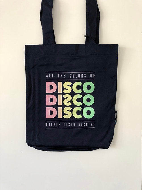 
                  
                    "Disco Disco Disco" Tote Bag (navy blue)
                  
                
