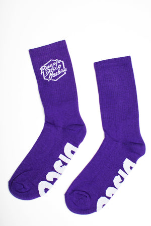 
                  
                    Purple Disco Machine Socks
                  
                